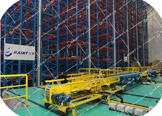 Customized Color Automatic Storage Retrieval System Steel Structure Large Scale