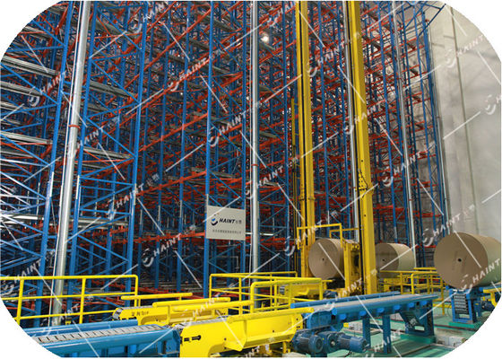 Steel Material Automatic Storage Retrieval System Intelligent Management Labour Saving