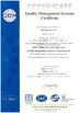 China Chaint Corporation certification